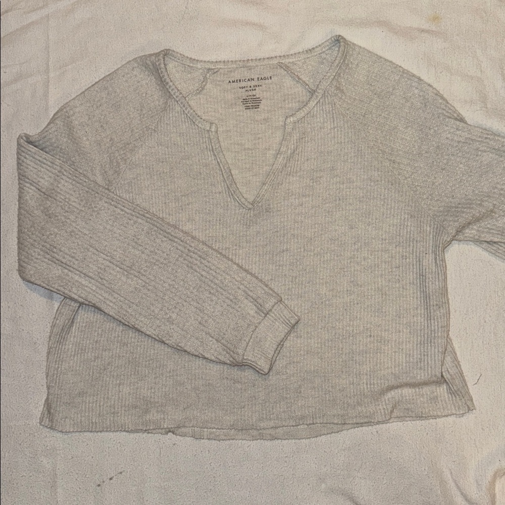 American Eagle Outfitters Gray Sweater